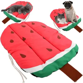 petstory-poduszka-legowisko-dla-psa-kota-mata-do-spania-watermelon-57x40-cm