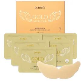 5x-petitfee-maska-hydrozelowa-gold-neck-na-szyje-ze-zlotem-ujedrniajaca