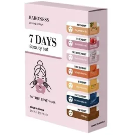 baroness-zestaw-7-masek-w-plachcie-na-kazdy-dzien-tygodnia-7-x-21-g