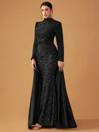 shein-damska-maxi-czarna-sukienka-z-cekinami-l-1ma