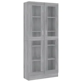 szafka-z-szklanymi-drzwiami-szary-dab-sonoma-825x305x1855-cm