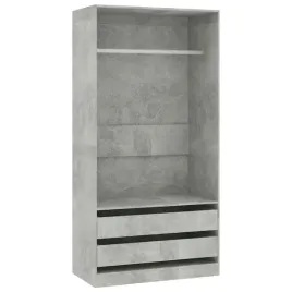 kompaktowa-szafa-betonowy-szary-100-x-50-x-200-cm-z-2-szufladami