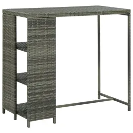stolik-barowy-bistro-z-polkami-rattan-pe-i-stal-szary-120x60x110-cm