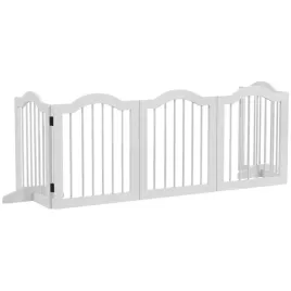 ogrodzenie-dla-psow-pawhut-biale-2545-cm-x-295-cm-x-61-cm