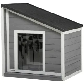 buda-dla-psow-pawhut-czarna-szara-i-biala-71x58x53-77-cm