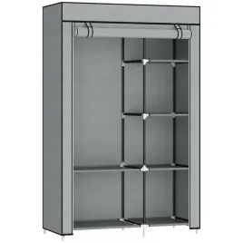 materialowa-szafa-homcom-szara-103x43x1625-cm-z-drazkiem-i-polkami