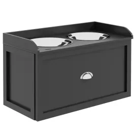 stacja-karmienia-pawhut-z-szuflada-czarna-60x30x36-cm