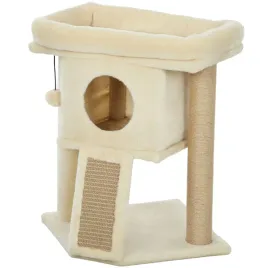 koci-domek-pawhut-bezowy-40x40x57-cm-dla-kotow-do-5-kg