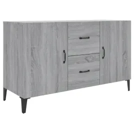 szafka-boczna-szara-dab-sonoma-100-x-36-x-60-cm-z-2-drzwiczkami-i-szufladam