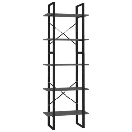 regal-na-ksiazki-szary-60-x-30-x-105-cm-oraz-60-x-30-x-70-cm-metal-dre