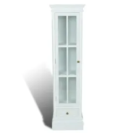 witryna-wysoka-vintage-biala-z-akrylowymi-drzwiczkami-38x255x138-cm