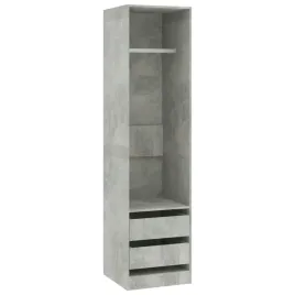 kompaktowa-szafa-z-2-szufladami-1-przegroda-szarosc-betonu-50x50x200-cm