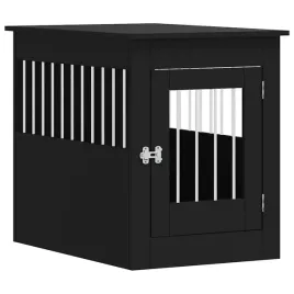 kojec-dla-psa-2-w-1-jako-stolik-czarny-55-x-80-x-68-cm-stal-i-drewnopoch
