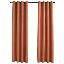 zaslony-z-poliestru-imitujacego-zamsz-rdzawe-140x245-cm-z-kolkami