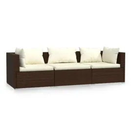 brazowa-sofa-3-osobowa-z-kremowymi-poduszkami-70-x-70-x-605-cm