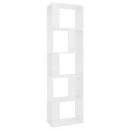 regal-z-5-przegrodami-material-drewnopochodny-bialy-45x24x159-cm