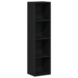 regal-na-ksiazki-36-x-30-x-143-cm-czarny-dab-4-poziomowy