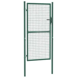 brama-ogrodzeniowa-zielona-100x175-cm-stal-malowana-proszkowo-z-zamkiem