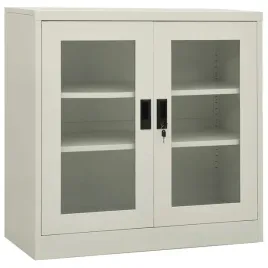 szafka-biurowa-kartotekowa-ze-stali-jasnoszara-90x40x90-cm-szklo-hartowan