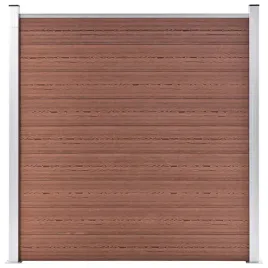 zestaw-paneli-ogrodzeniowych-wpc-brazowy-180-x-186-cm-9-desek-2-slupki