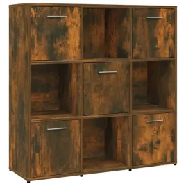 regal-na-ksiazki-90-x-30-x-90-cm-w-kolorze-przydymionego-debu