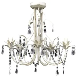 krolewski-zyrandol-piecioramienny-antyczny-bialy-46-x-425-cm
