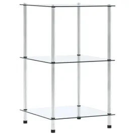 szklana-polka-z-hartowanego-szkla-i-stali-nierdzewnej-40-x-40-x-67-cm-prz