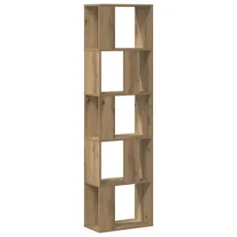 biblioteczka-drewnopochodna-z-przegrodami-dab-artisan-45x235x1625-cm