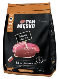 pan-miesko-karma-sucha-dla-kota-cielecina-i-kaczka-chrupki-m-400g