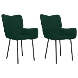 krzesla-stolowe-z-aksamitu-ciemnozielone-55x585x815-cm