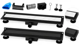 odplyw-liniowy-przyscienny-80-cm-prysznicowy-czarny-mat-2w1-niski-syfon