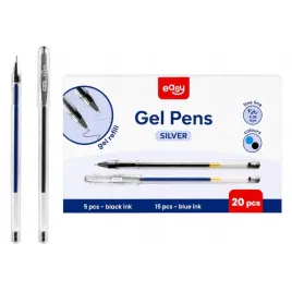 dlugopis-zelowy-easy-gel-pens-silver-038-mm-mix-20-szt