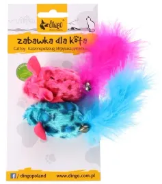 dingo-zabawka-dla-kota-kolorowe-myszki-2szt-rozowa-i-niebieska