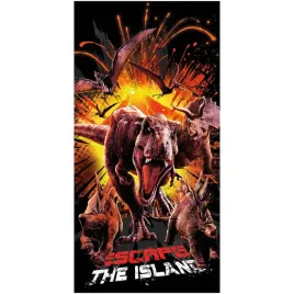 recznik-jurassic-park-70x140-dinozaury-plazowy-kapielowy-licencja