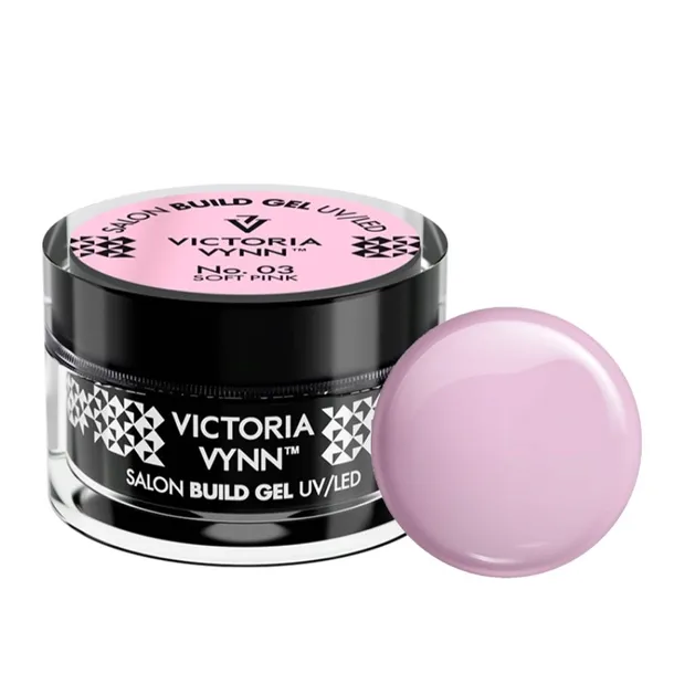 Żel Budujący do paznokci Victoria Vynn 03 Jasny Róż Soft Pink 50ml