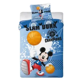 posciel-mickey-koszykowka-160x200-70x80-bawelna-komplet-sportowy