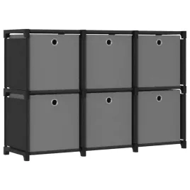 regal-z-6-pudelkami-tkanina-i-stal-czarno-szary-103x30x725-cm