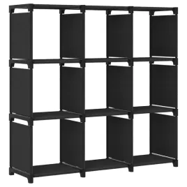 regal-z-9-przegrodkami-czarny-103x30x1075-cm-tkanina-i-stal