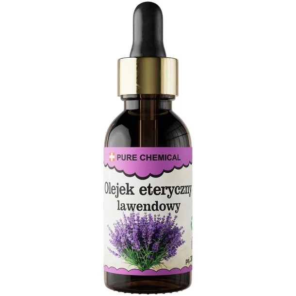 OLEJEK LAWENDOWY NATURALNY OLEJEK ETERYCZNY Z LAWENDY BEZ DODATKÓW 30ml
