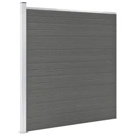 zestaw-paneli-ogrodzeniowych-wpc-175-x-186-cm-szary-9-desek-1-slupek