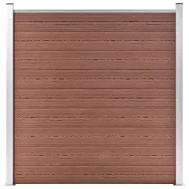 zestaw-paneli-ogrodzeniowych-wpc-brazowy-180-x-186-cm-9-desek-2-slupki