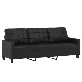 sofa-3-osobowa-czarna-z-sztucznej-skory-wymiary-198-x-77-x-80-cm
