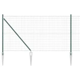 zestaw-paneli-ogrodzeniowych-zielonych-1000-x-3-2-x-100-cm-ze-stali