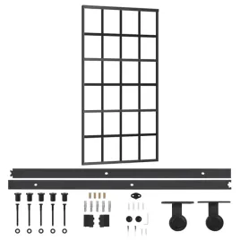 przesuwane-drzwi-szklane-esg-102x205-cm-przezroczyste-czarne