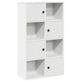 bialy-regal-na-ksiazki-60-x-24-x-1015-cm-z-materialu-drewnopochodnego