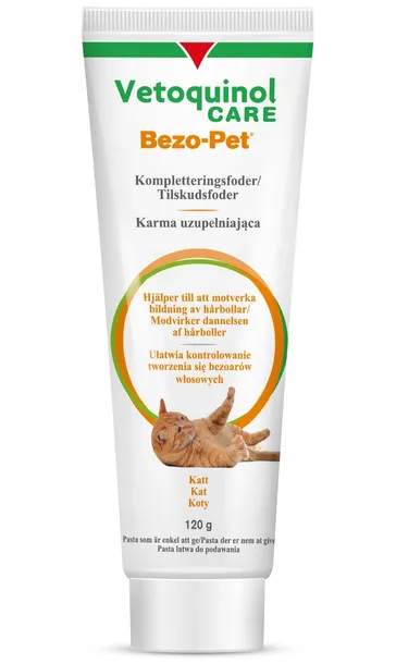 Vetoquinol Bezo-Pet 120g Pasta Odkłaczająca dla Kota Bezoary