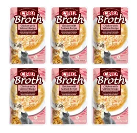 inaba-cat-ciao-broth-chicken-with-salmon-zestaw-6x40g