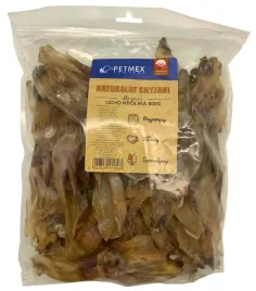 petmex-przysmak-naturalny-gryzak-dla-psa-suszone-ucho-uszy-krolika-500g