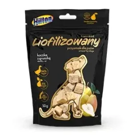 przysmak-liofilizowany-dla-psa-hilton-kaczka-z-gruszka-50g