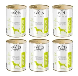 4vets-natural-dog-allergy-6x400g-zestaw